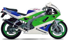 Soziusfussraste links Kawasaki ZXR 400