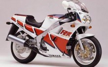 Soziusfussraste links Yamaha FZR 1000
