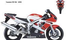 Achteras Yamaha YZF R6