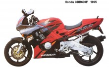 Air intake center Honda CBR 600 F
