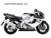 Voorvelg Yamaha YZF 1000 Thunderace