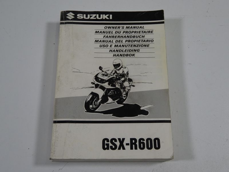 Fahrerhandbuch manual del propietario uso e manutenzione Suzuki GSF 1200 S K2 