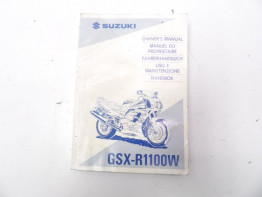 Instructieboekje Suzuki GSX R 1100