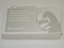 Manuel Honda Deauville 650 - 700
