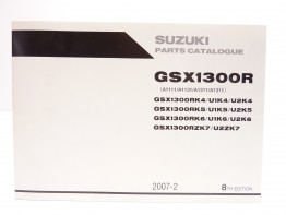 Onderdelenboek Suzuki GSX R 1300 Hayabusa