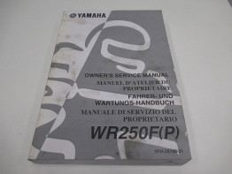 Bedienungsanleitung Yamaha WR 450 F