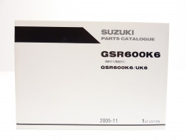 Onderdelenboek Suzuki GSR 600