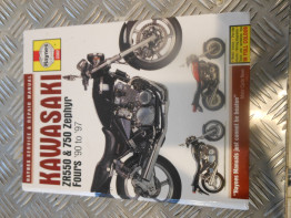 Instruction manual Kawasaki ZEPHYR 750