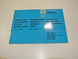 Fahrerhandbuch Vespa PRIMAVERA 125