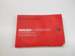 Instructieboekje Ducati 800 SS Supersport