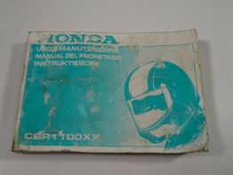 Fahrerhandbuch Honda CBR 1100 XX