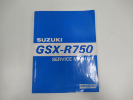 Instruction manual Suzuki GSX R 750