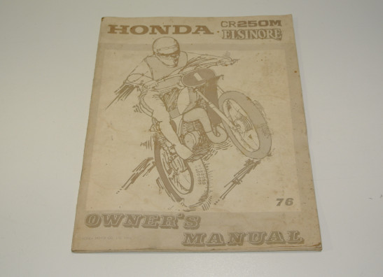 Manuel Honda CRF 250 M